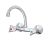 Baterija za sudoperu i lavabo - izliv J 130-18 Klasik K03113 Rosan