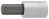 Ključ nasadni imbus, prihvat 3/8" Unior 236/2HX