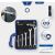Ključevi viljuškasto-okasti sa čegrtaljkom 8–19 mm, set 5 kom KS Tools Brilliant BT013105