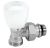 RADIJATORSKI VENTIL UGAONI (ADAPTER) TERMOSTATSKA OPCIJA 16x1/2 CH Giacomini R431X033