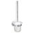 Držač WC četke SIDNEY frosted/hrom IBB SY12VCRO/CRO