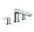 BATERIJA ZA LAVABO TALIS E TRODELNA Hansgrohe 71747000