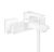BATERIJA ZA KADU METROPOL W Hansgrohe 32540700