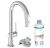 BATERIJA ZA SUDOPERU AQITTURA M91 FILTER SISTEM SA TUŠEM 210 S-BOX Hansgrohe 76800000