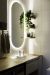 LED ogledalo MAYA 45x85cm ovalno dimabilno