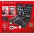 Nasadni ključevi 1/4", 3/8" i 1/2", set 255 kom KS Tools 917.0255