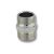 Nipl dupli 3/8 hrom MBM