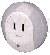 LED noćno svetlo sa senzorom i USB 0.4W 1A