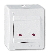 Sklopka serijska POWER sa indikacijom 10A 250V~ IP44 Aling-Conel