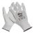 Rukavice PU Bunting Classic White, blister pakovanje Červa