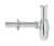 Sifon za lavabo 5/4 - podsklop - mesing crna S200-B Rosan