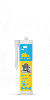 Silikon 300°C neutralni crni 300 ml, TKK