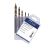 Set burgija za metal HSS-E TURBO STEP INOX DIN 338 4–10 mm, 5 kom 12031330005 Bohrcraft