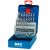 Set burgija za metal HSS-G DIN 338 1–10 mm, 19 kom, metalna kutija 11201310019 Bohrcraft