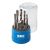 Set mašinskih ureznica HSS-E Co5 35° sa burgijama i upuštačima M4–M10, 12 kom 41521430012 Bohrcraft