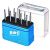 Set mini roto glodala tvrdometalnih sa ukrštenim zubima Ø 3 mm, 10 kom 59001330014 Bohrcraft