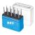 Set mini roto glodala tvrdometalnih za aluminijum, drška 3 i 6 mm, 10 kom 59031330010 Bohrcraft