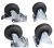 Set točkova Ø 100 mm za kolica 940E1–E6 i 940ECO Unior WN20SET