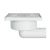 Slivnik podni 10 × 10 cm Styron