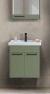 Ormarić za lavabo Sofia Green Olive 55