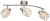 Nadgradna spot lampa SISSI3S 3xE14 nikal hrom
