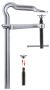 Stega bravarska OMEGA sa poprečnom polugom 600 x 120 mm GM60ZK Bessey