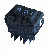Aparatna sklopka crna I-0-II 6A
