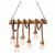 Visilica Bambus 6xE27