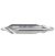 Zabušivač DIN 333 A 60° HSS-G Ø 4 mm 16000300400 Bohrcraft