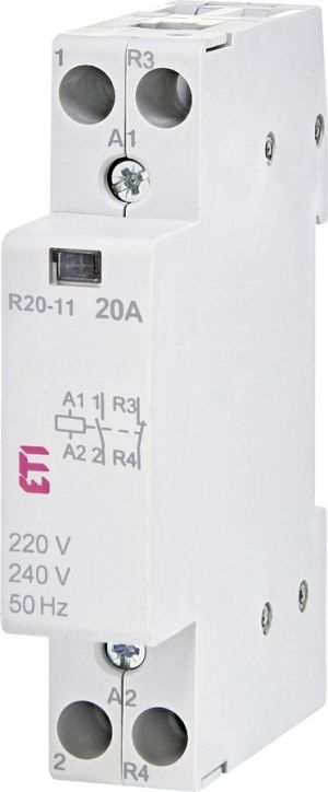 Modularni kontaktor R20 2P 20A 230V 1NO1NC