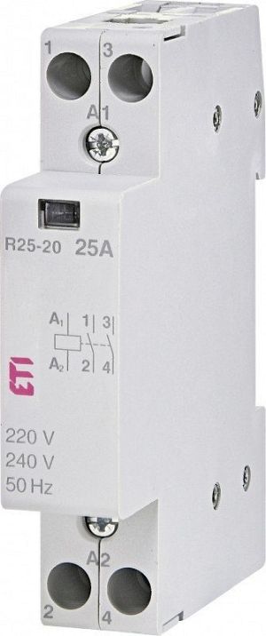 Modularni kontaktor 2P 25A 230V 2NO