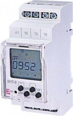 Digitalni vremenski rele SHT3 230V 16A