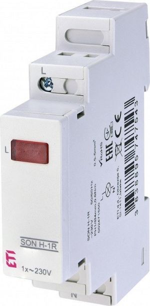 Signalno svetlo LED L1 crvena na din sinu SON H-1R
