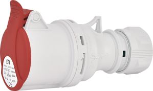 Industrijska utičnica na kabl 32A 4P 400V IP44