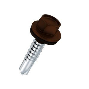 Šraf za metal 5.5x25 braon RAL 8019