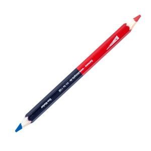 Dvobojna olovka 175mm plavo-crvena