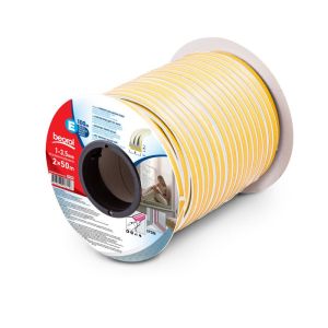 Samolepljiva dihtung traka 2x50m E-profil bela