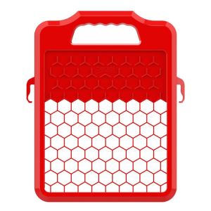 Rešetka pvc Professional 29x39 - crvena