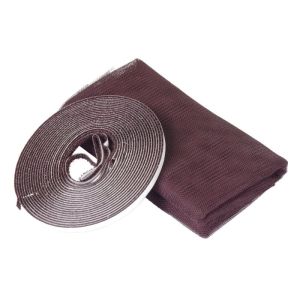 Samolepljiva mreža protiv insekata 130x150cm braon