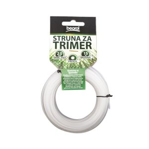 Struna za trimer okrugla ø2.0mm x 15m