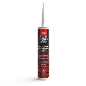 Silikon acetat univerzal sivi 280ml
