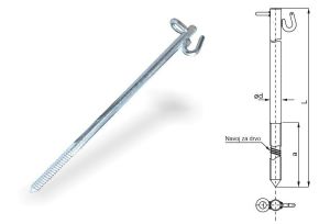 Krovni krajnji nosač PSK13500400
