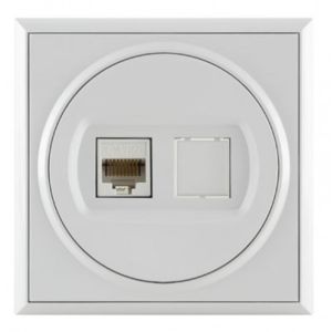 P  Komun. prikjuc. RJ45 8/8  sa jednim modulom Cat6 UTP