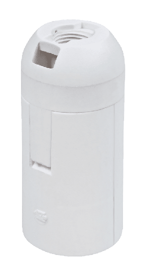 Grlo E14 viseće termoplastično belo M10x1