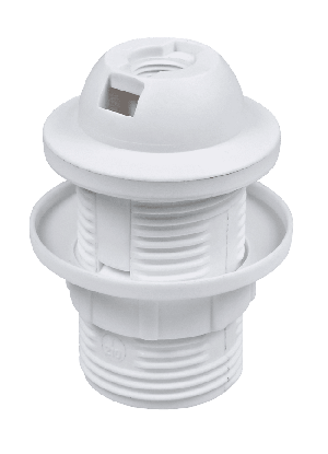 Grlo E14 luster termoplastično belo M10x1