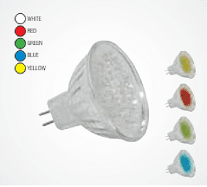 LED sijalica JCDR 1.2W GU5.3 zelena 220V