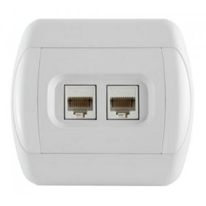 ROYAL Komun. prik. RJ45 8/8  sa dva modula Cat6 UTP