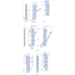 Rastavljacka letva sa strujnim  trans. SL3 3P M12 600/5