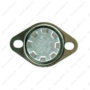 Termostat bimetalni 180C NC 10A ravni kontakti