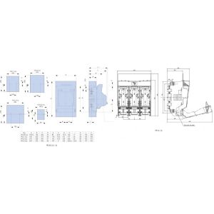 Rastavljac HVL2 3P M10-M10 400 A